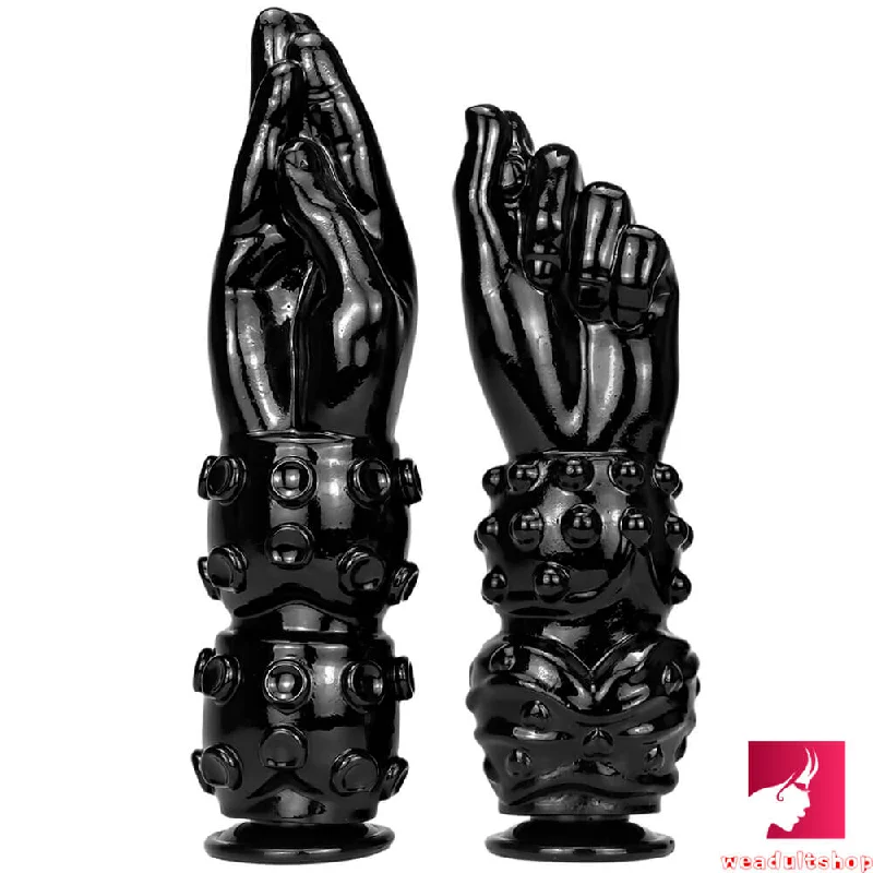 10.43in 12in Big Black Fist Hands Dildo Thick BDSM Adult Toy