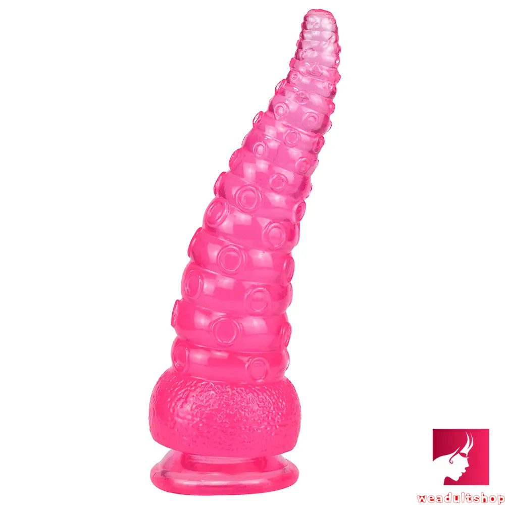 9.25in Soft Octopus Tentacle Penis Big Dildo For Anus Expansion