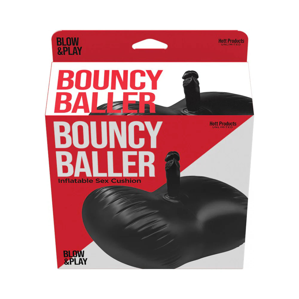 Bouncy Baller ''Inflatable Sex Cushion'' w/Dildo