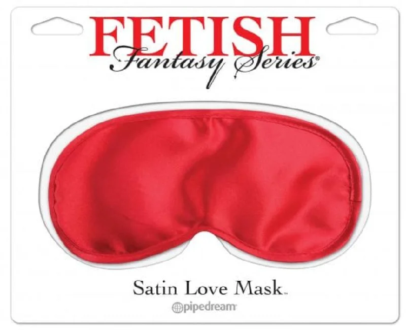 Fetish Fantasy Satin Love Mask -Red