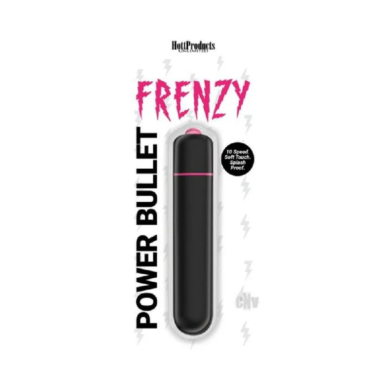 Frenzy - Power Bullet- Black - 10 Speeds