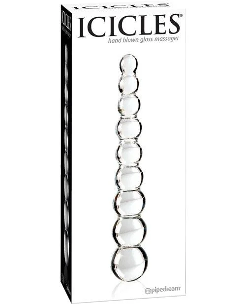 Icicles No. 2 Hand Blown Glass Massager