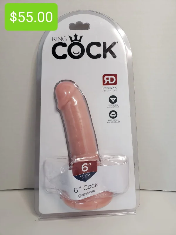 King Cock 6 inch Cock