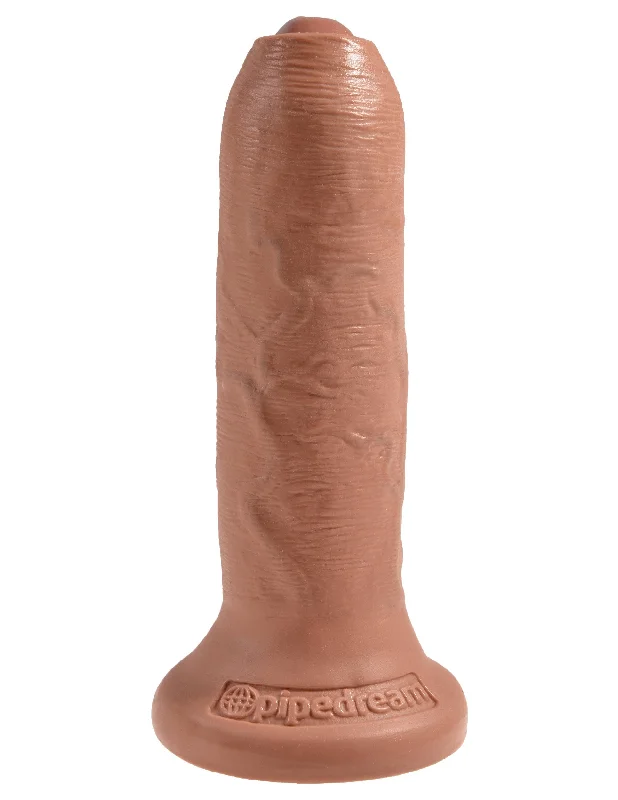 King Cock 6" Uncut - Tan