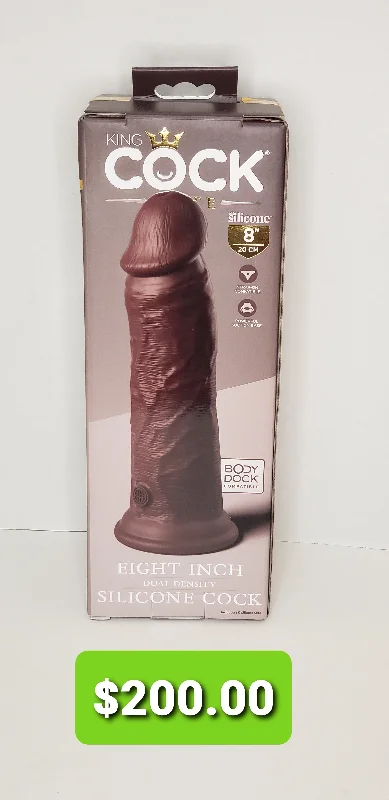 King Cock Elite 8 inch Silicone Cock