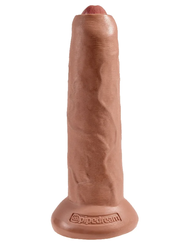 King Cock 9" Uncut - Tan