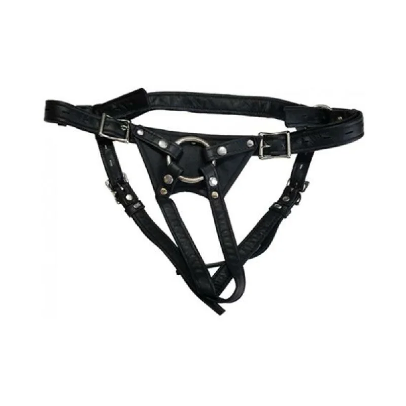 Locked In Lust Crotch Rocket Strap-on Small - Black