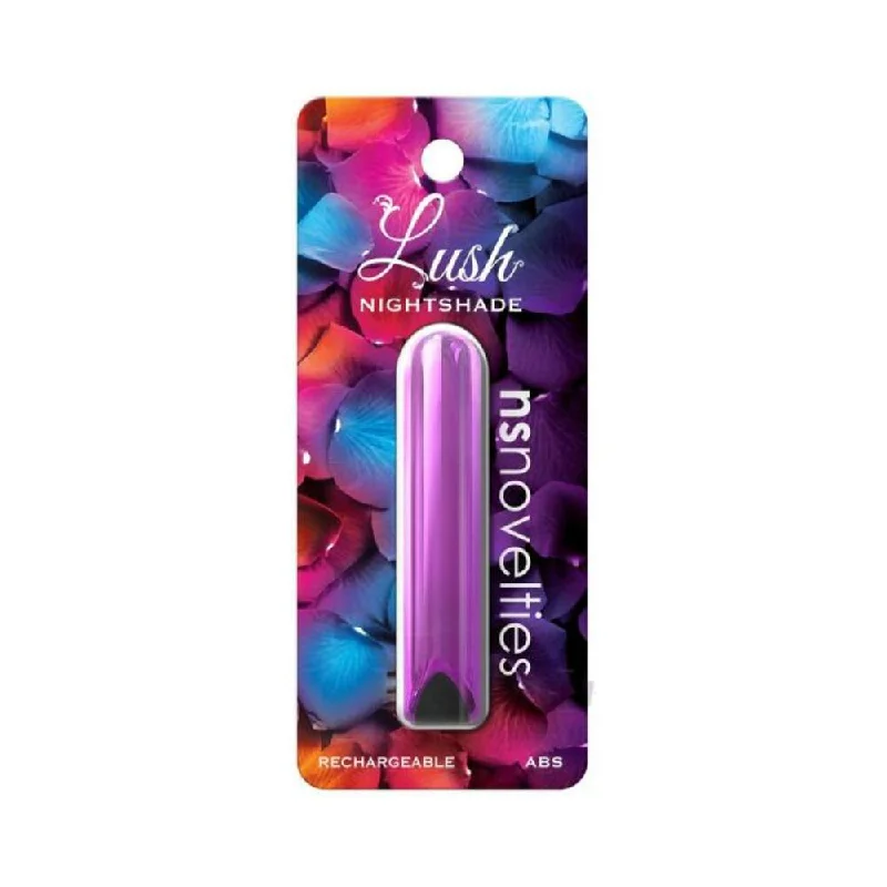 Lush Nightshade Rechargeable Bullet Vibrator - Purple