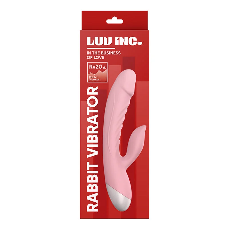 Luv Inc RV20 Rabbit Vibrator Pink