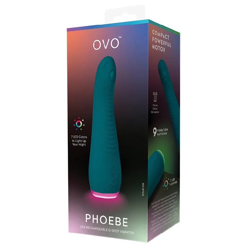 Ovo Pheobe Gspot Vibrator Blue