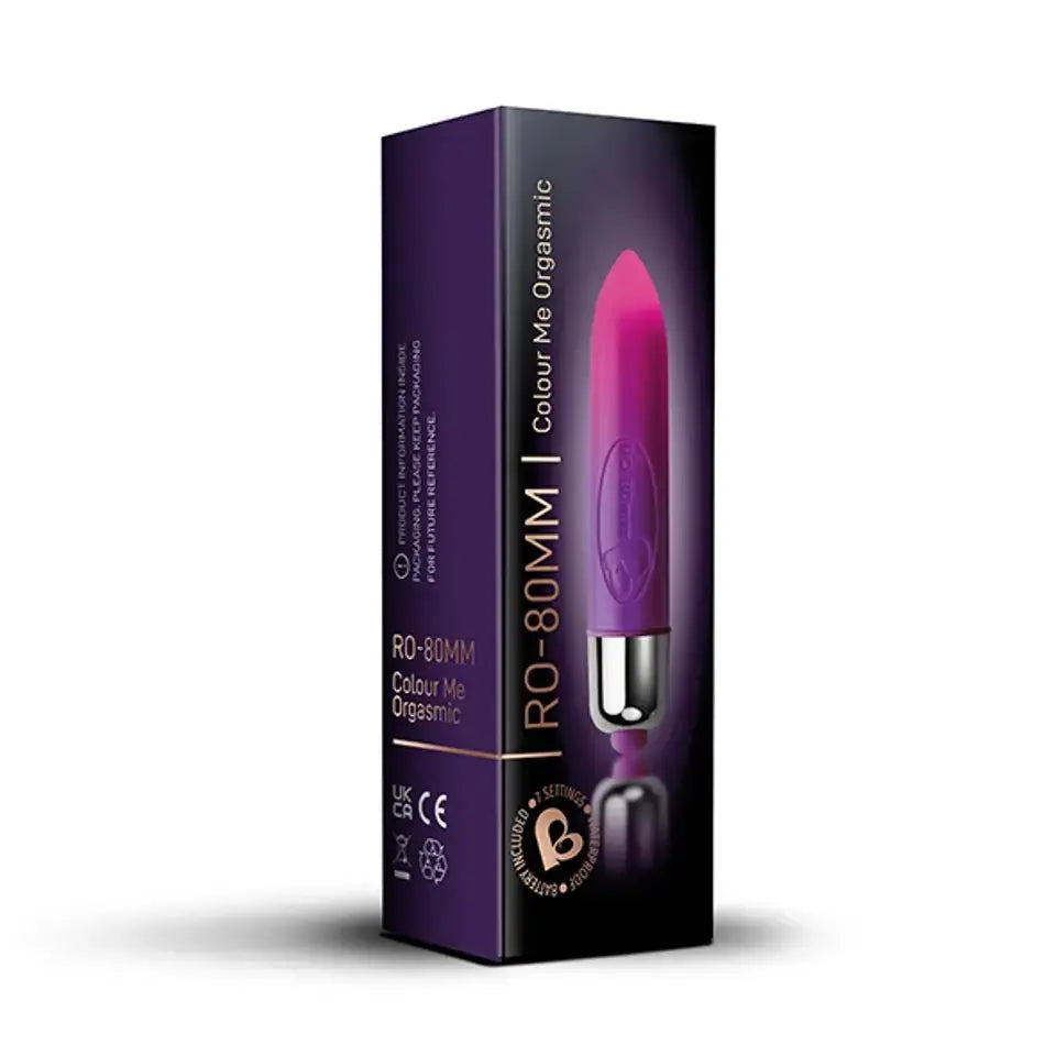 Bullet Vibrator - Rocks-Off - Coloured RO-80 mm Colour Changing