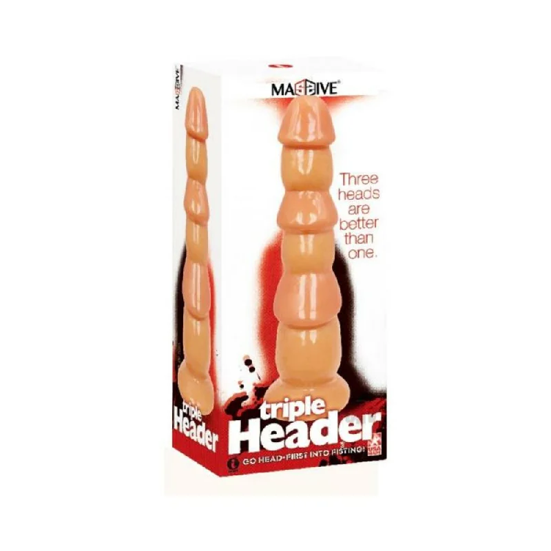 Triple Header 3-head Dildo