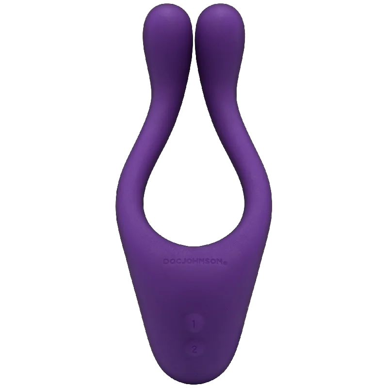 Tryst Multi Erogenous Zone Silicone Massager - Purple