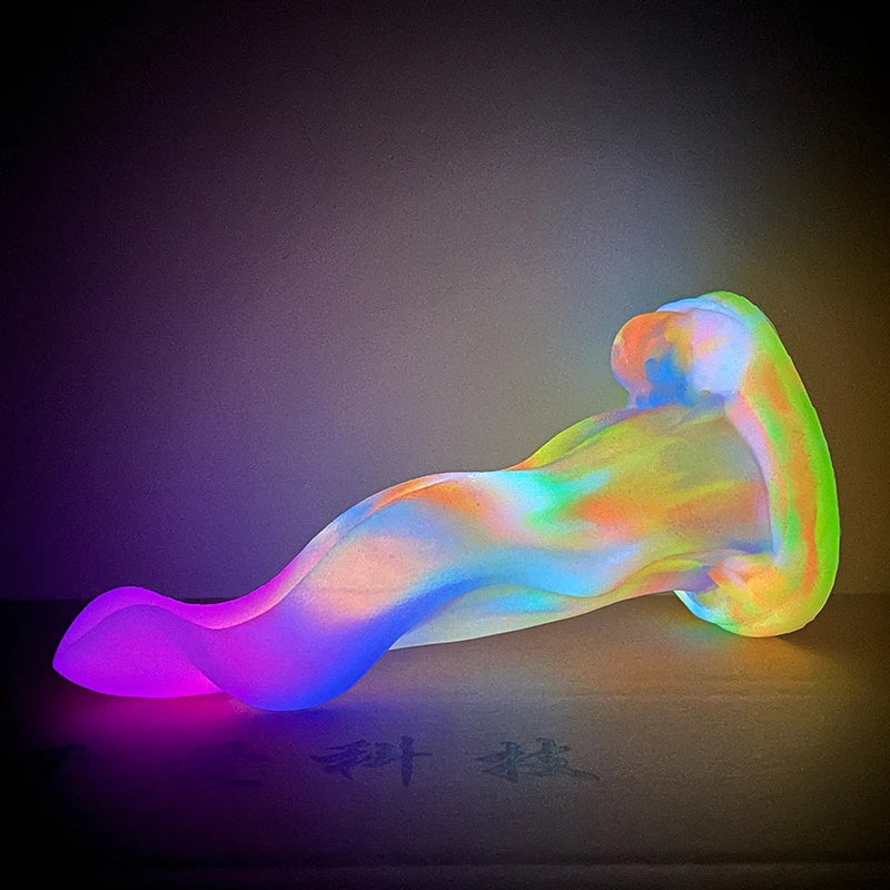 Luminescent Silicone K9 Wolf Tongue