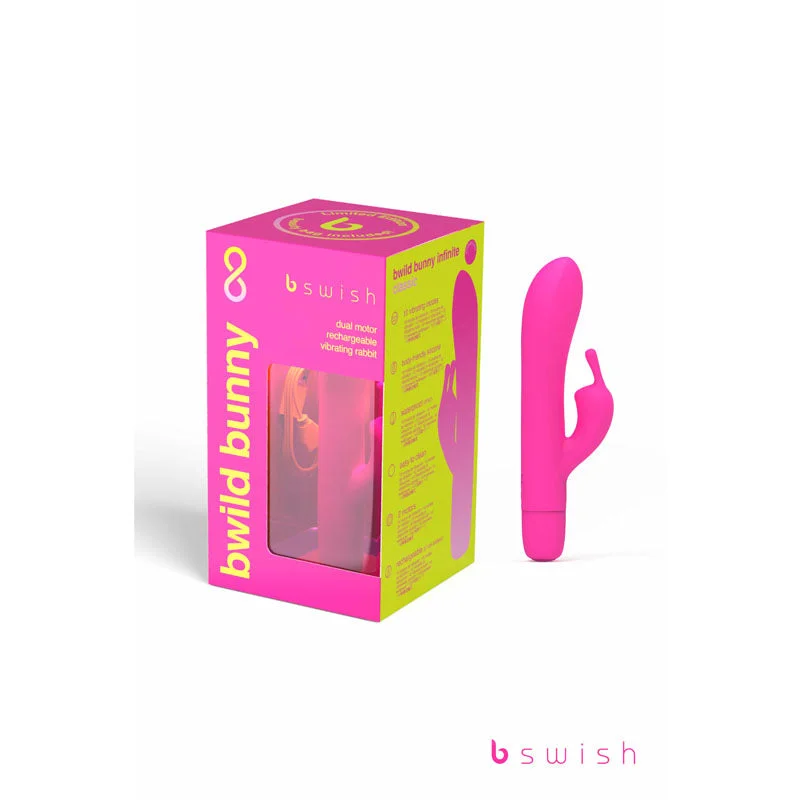 Bwild Classic Bunny Infinite Limited Edition - Sunset Pink Rabbit Vibrator