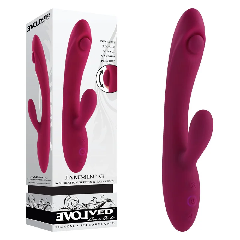 Evolved JAMMIN' G G-Spot Rabbit Vibrator