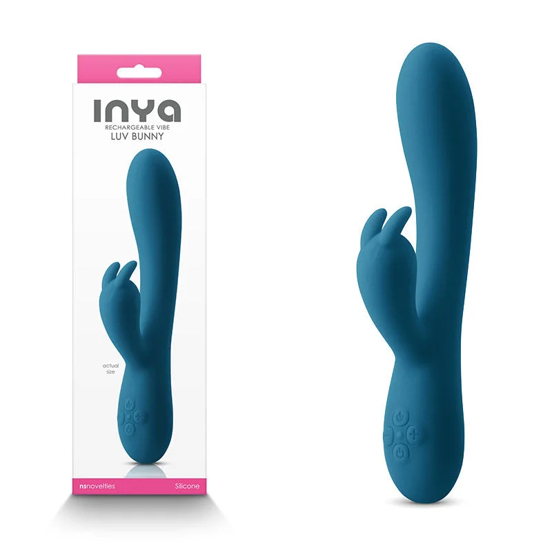 INYA Luv Bunny - Dark Teal Rabbit Vibrator