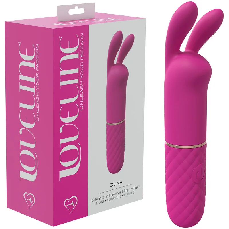 LOVELINE Dona Mini-Rabbit Vibrator - Pink