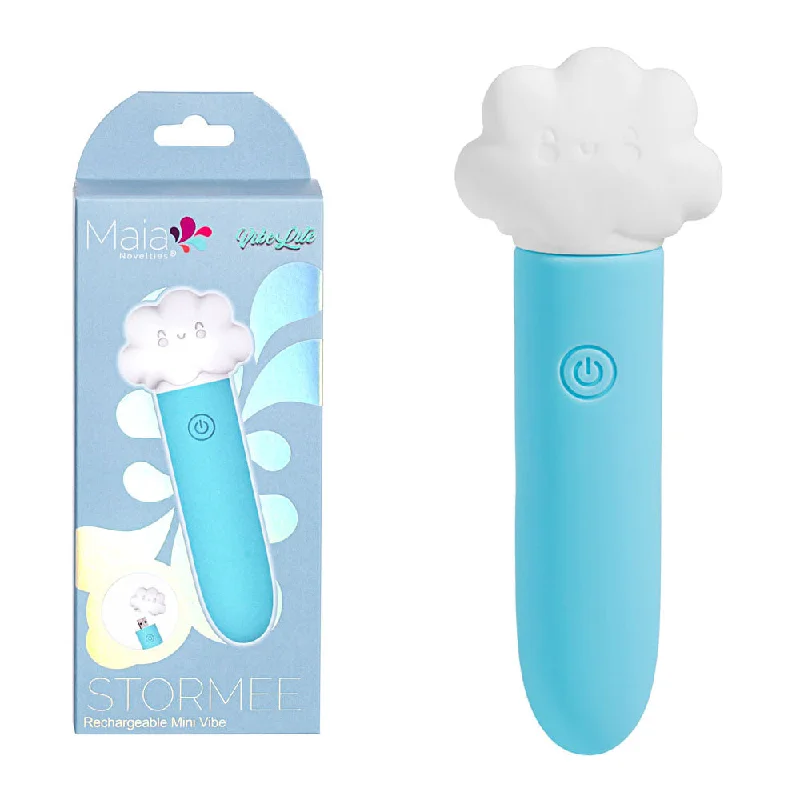 Maia STORMEE - Blue 11.1 cm USB Rechargeable Bullet