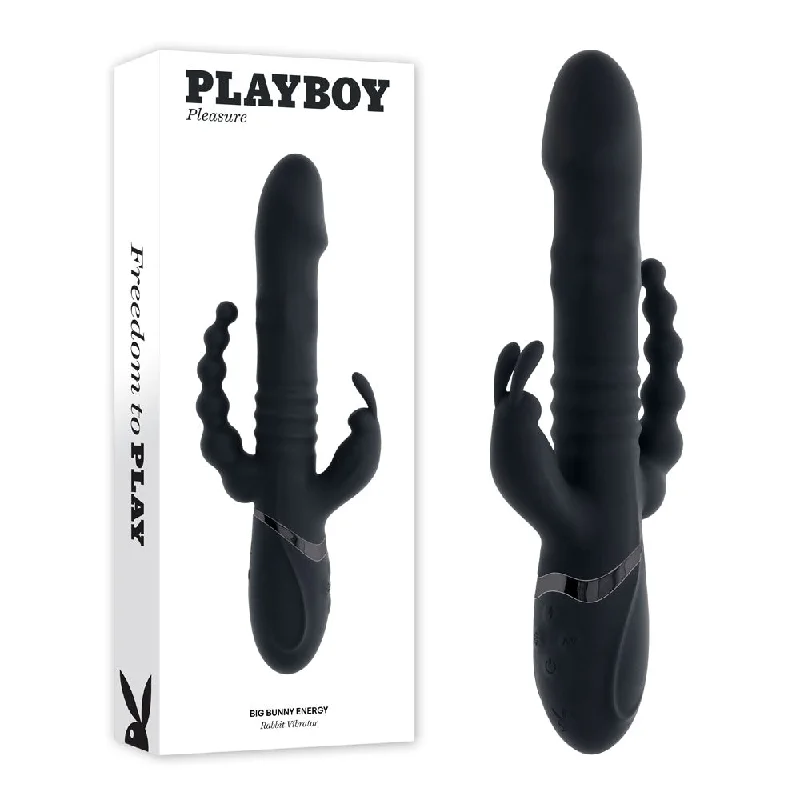 Playboy Pleasure BIG BUNNY ENERGY Rabbit Vibrator and Anal Beads