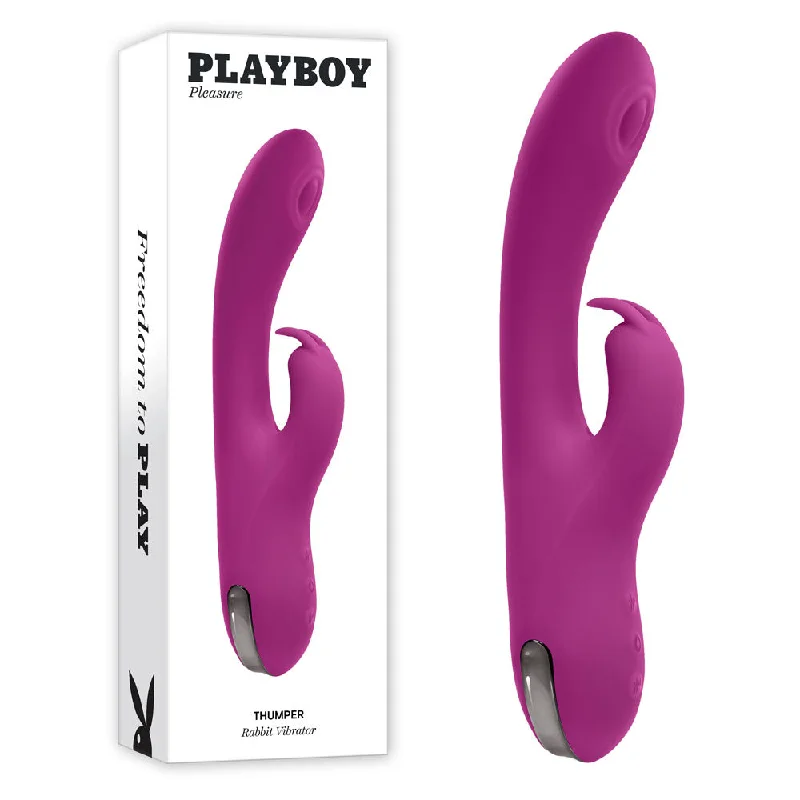 Playboy Pleasure THUMPER G-Spot Thumping Rabbit Vibrator