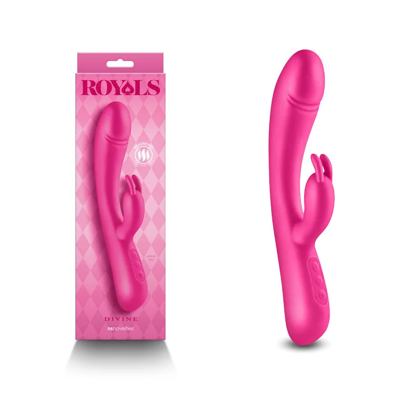 Royals - Divine - Metallic Pink Rabbit Vibrator