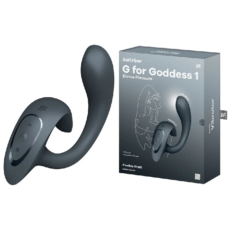 Satisfyer G For Goddess 1 Rabbit Vibrator - Dark Grey