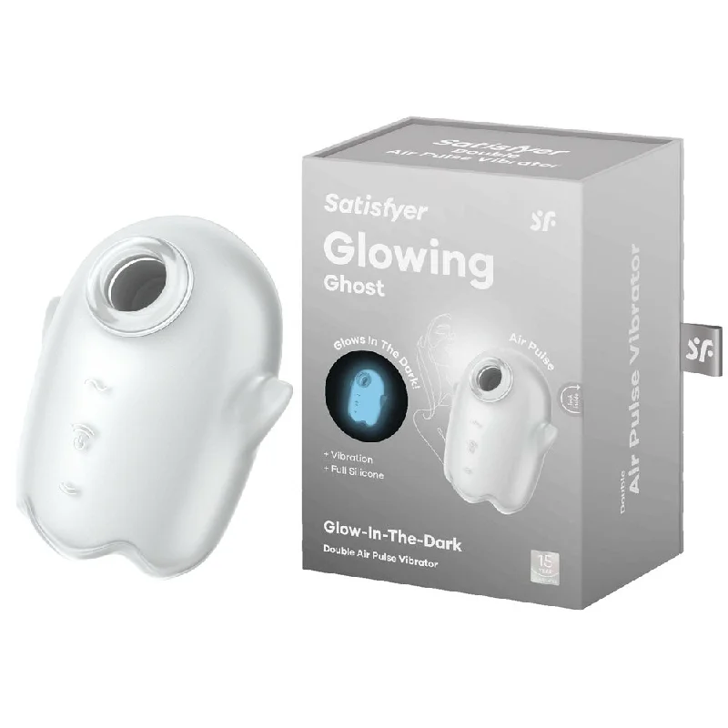 Satisfyer Glowing Ghost - White Air Pulse Vibrator