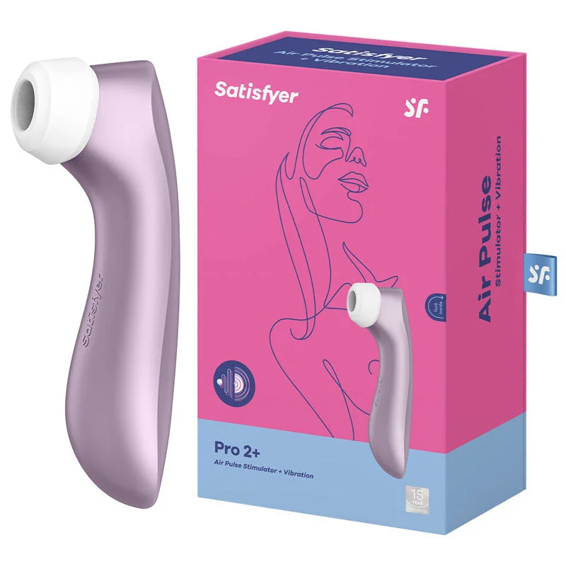 Satisfyer Pro 2+Air-Pulse Vibrator - Pink