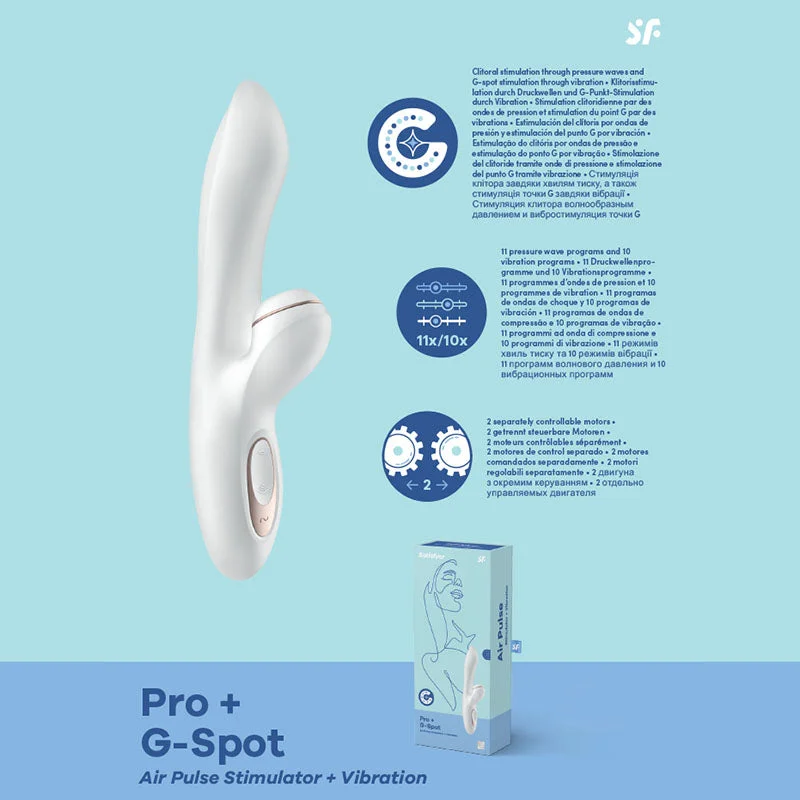 Satisfyer Pro + G-Spot Vibrator