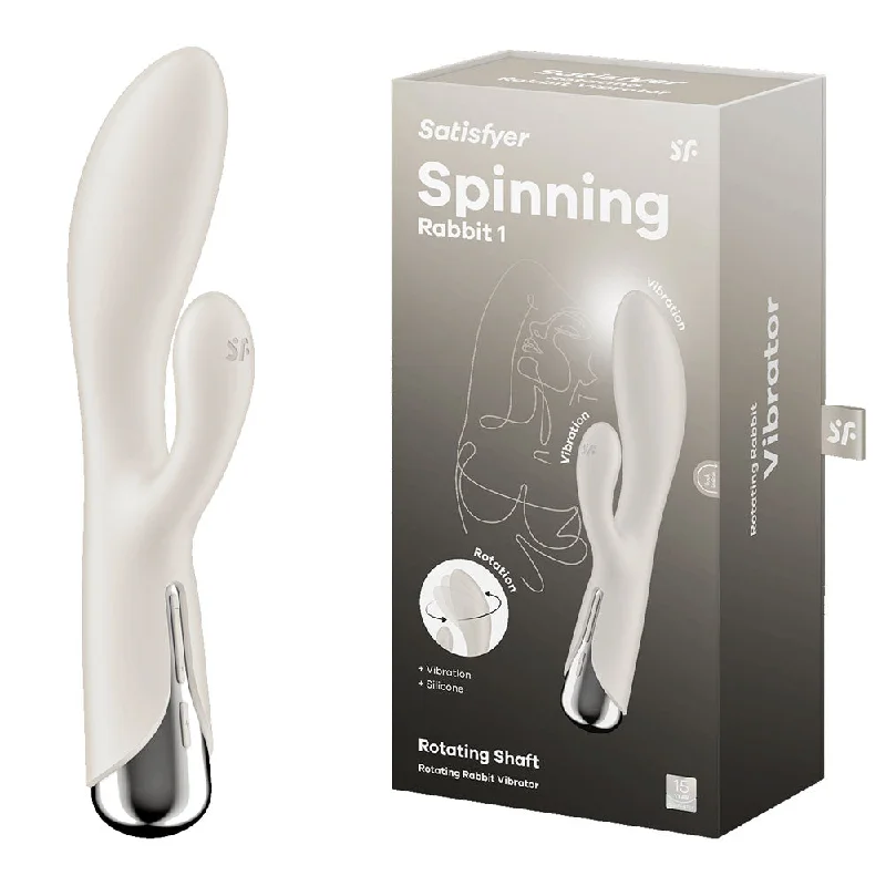 Satisfyer Spinning Rabbit 1 Vibrator - Beige