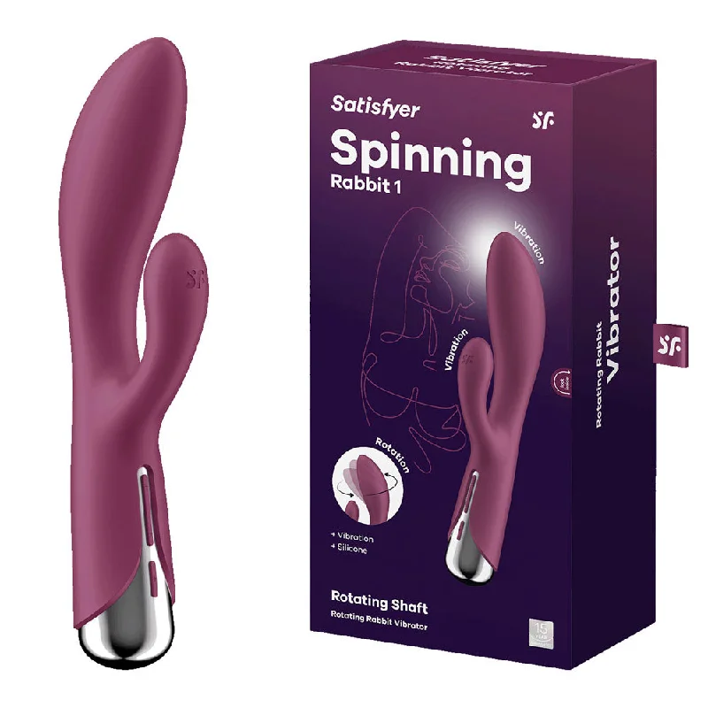 Satisfyer Spinning Rabbit 1 Vibrator - Red