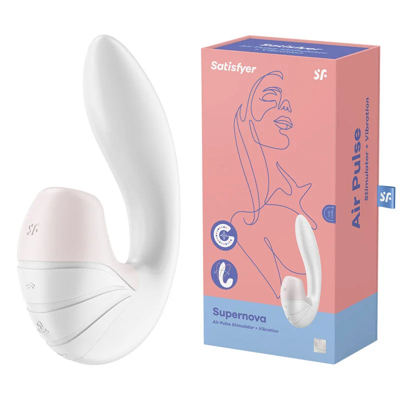 Satisfyer Supernova White Rabbit Air-Pulse Vibrator