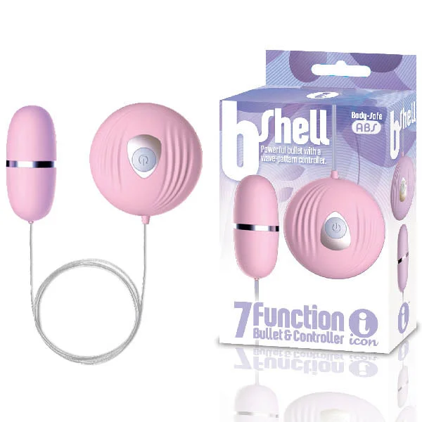 The 9's b-Shell Bullet Vibrator - Pink