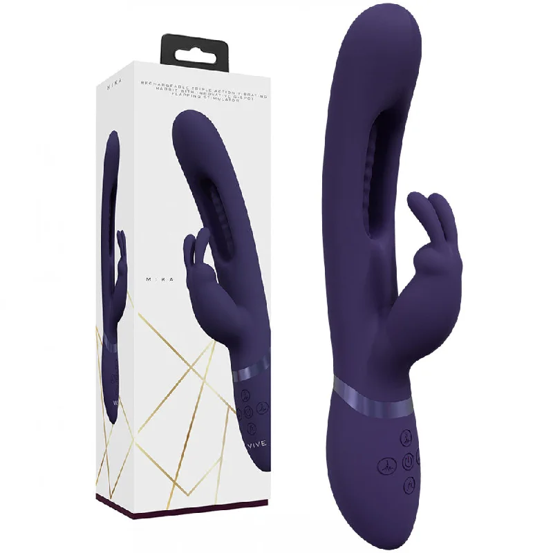 VIVE Mika Rabbit Vibrator - Purple