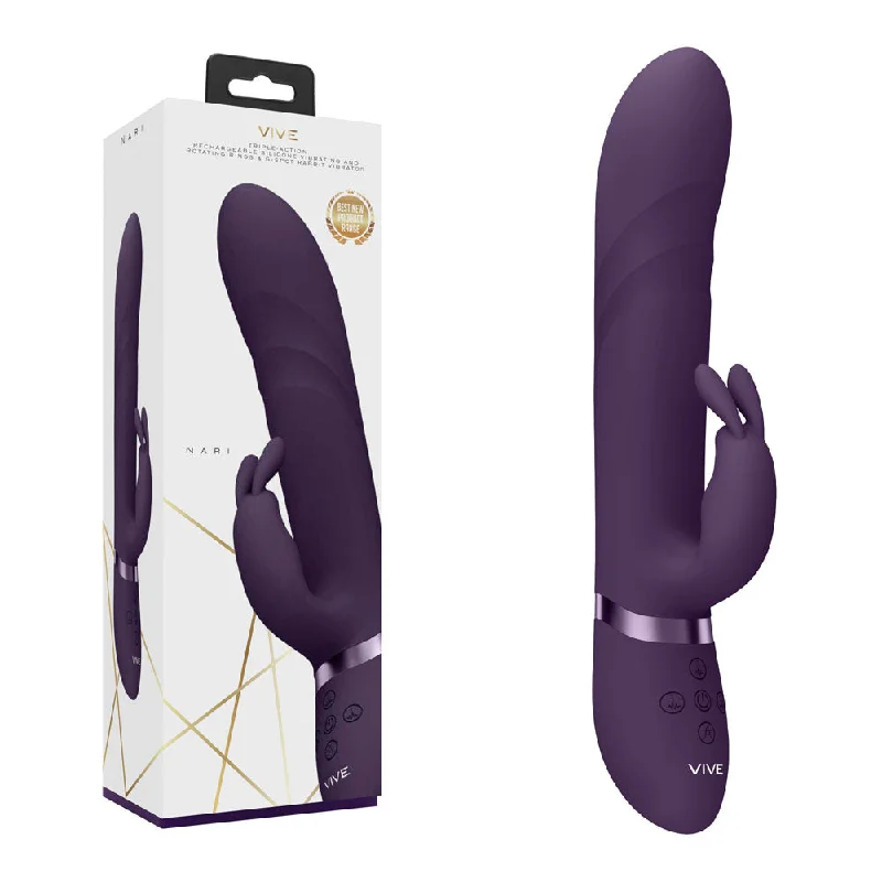 VIVE Nari G-spot Rabbit Vibrator - Purple