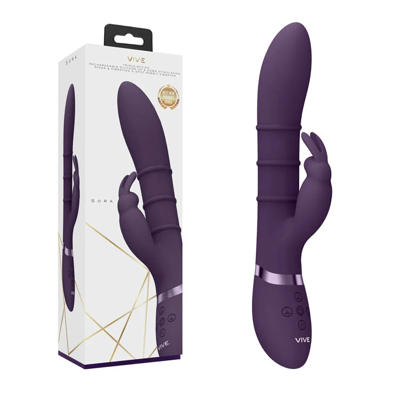 VIVE Sora - Purple Rabbit Vibrator