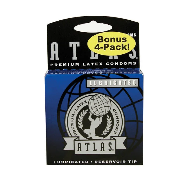 ++Atlas Lubricated Condoms (4Pk)