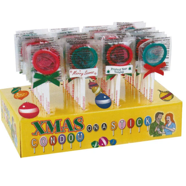 Christmas Condoms (Lollipop Condoms)