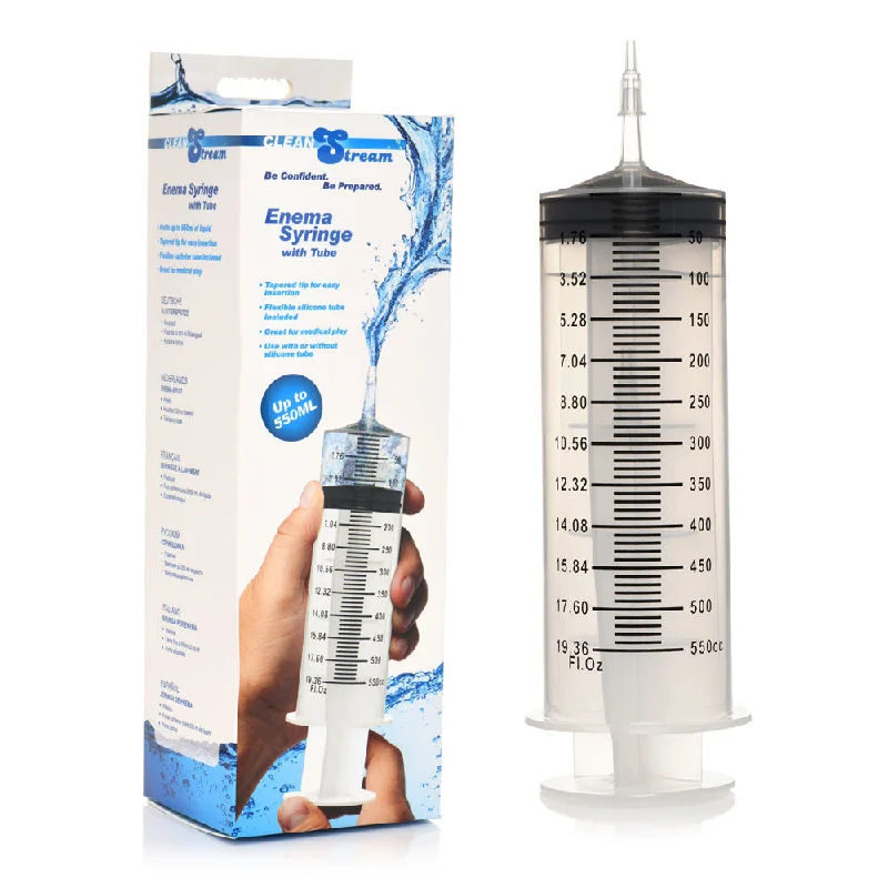 CleanStream 550ml Enema Syringe