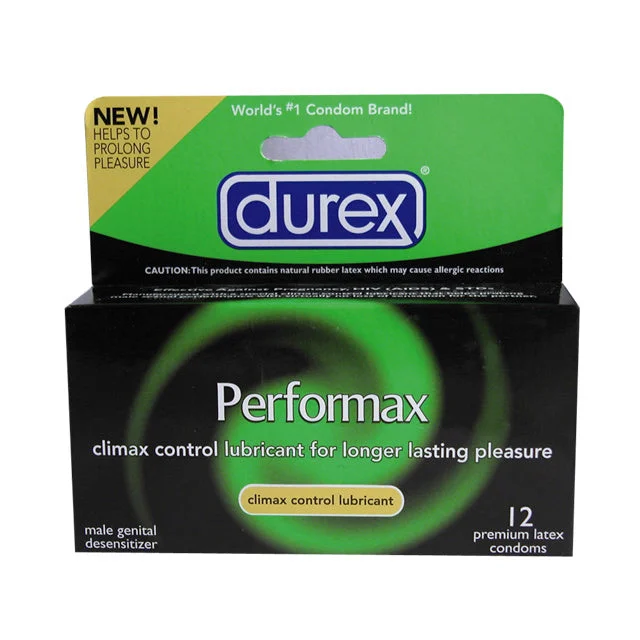 Durex Performax Lubricated Condoms (12 Pack)