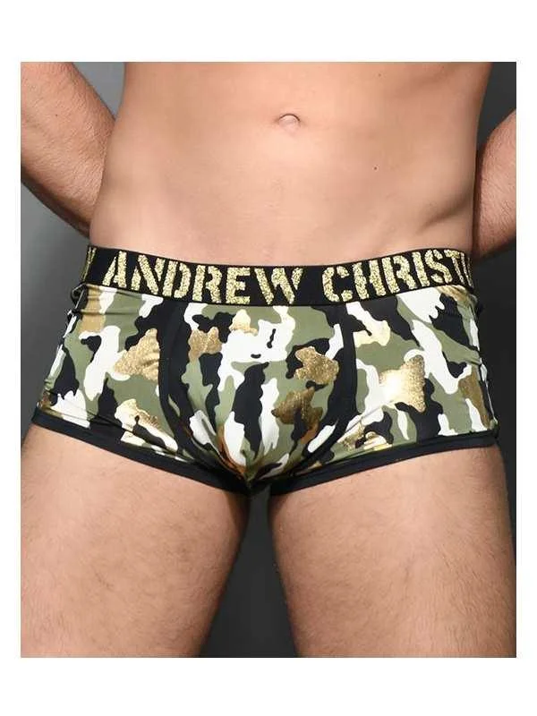 Glam Camouflage Boxer W/Almost Naked