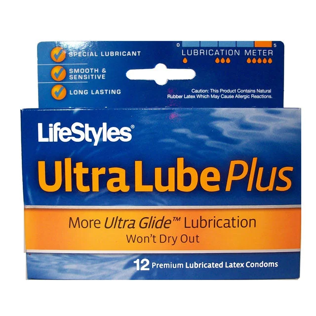 Lifestyles Ultra Lube Plus Condoms (12 pack)