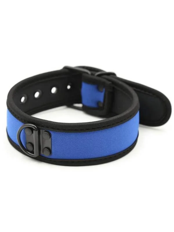 Neoprene Collar Blue