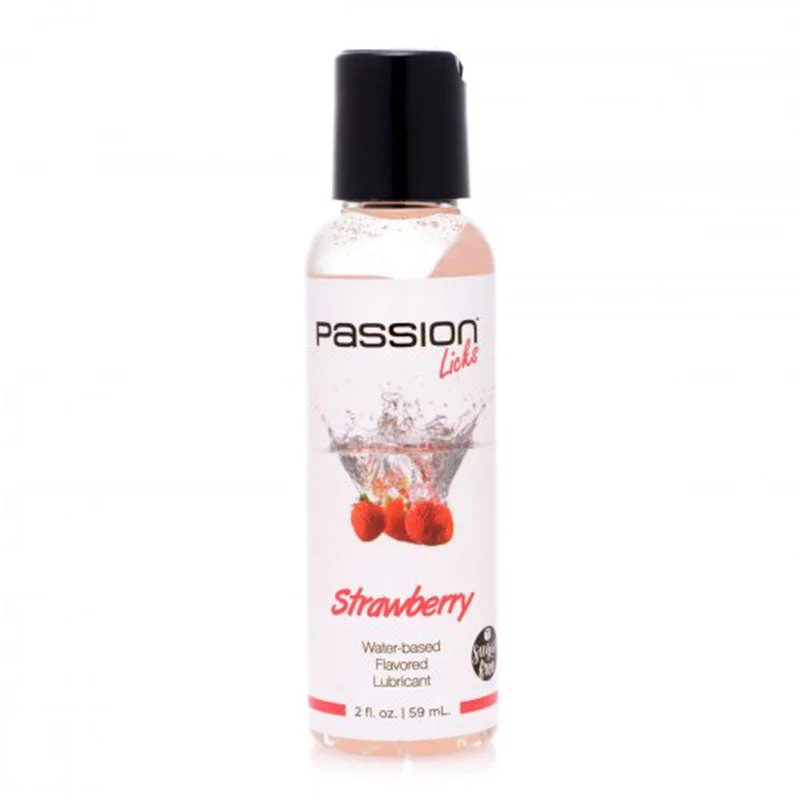 Passion Strawberry Flavored Lube - 2oz