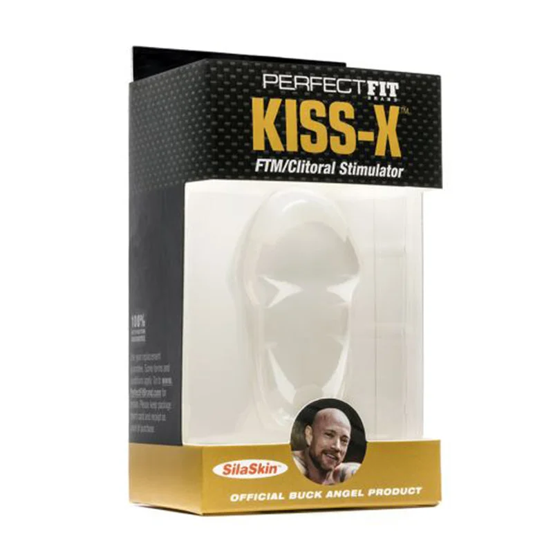 PF Buck Off Kiss-X Clitoral Stroker Clear