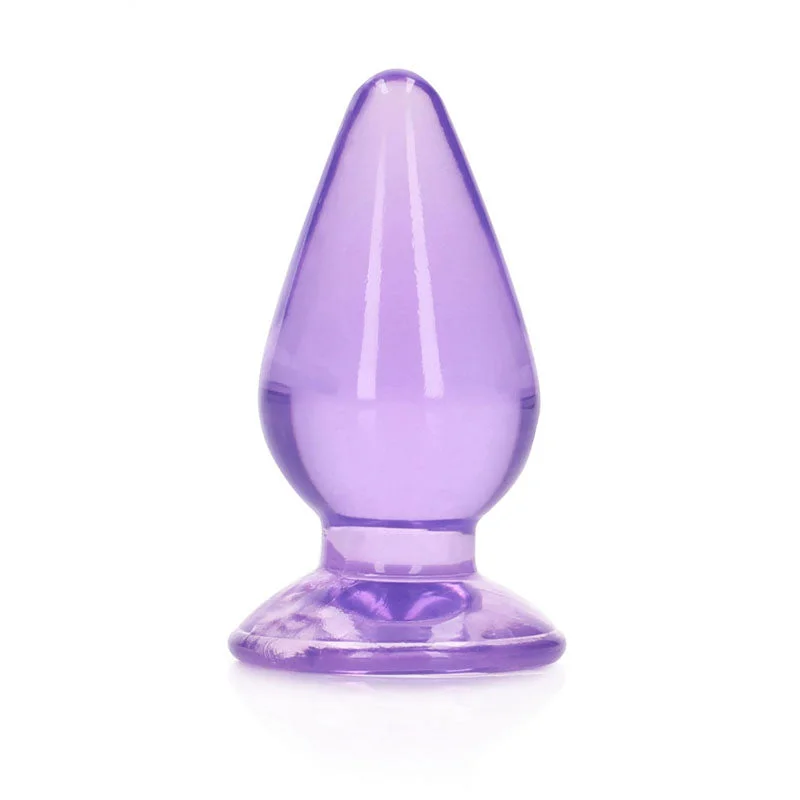 REALROCK 11.5 cm Anal Butt Plug - Purple