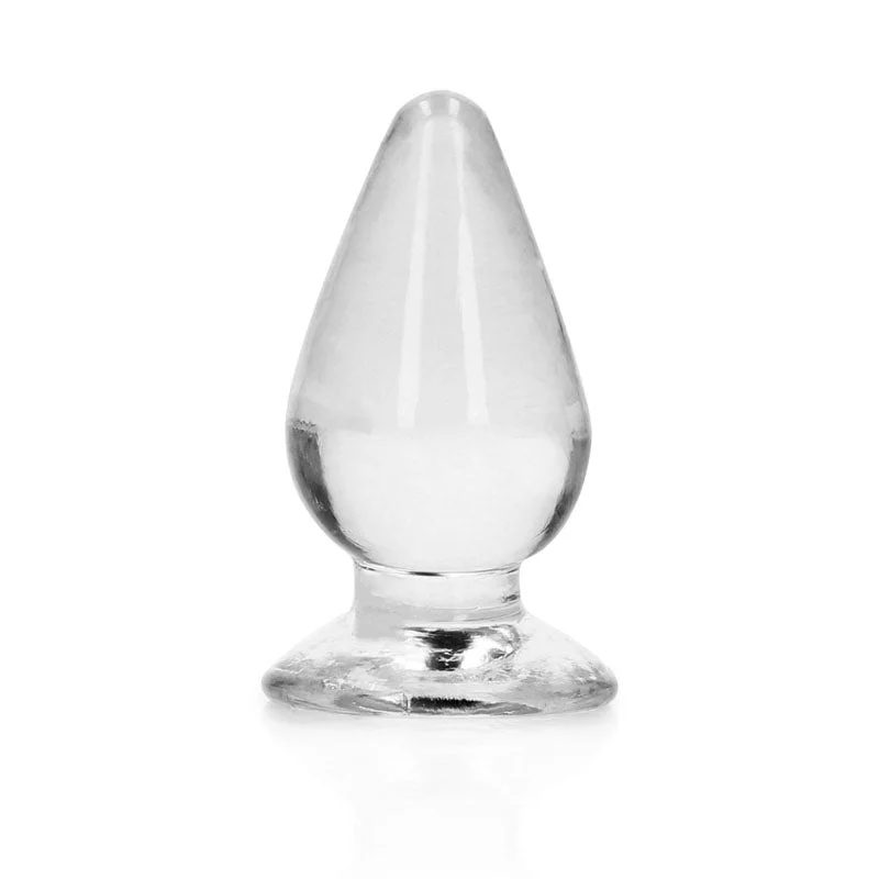 REALROCK 11.5 cm Anal Butt Plug - Clear