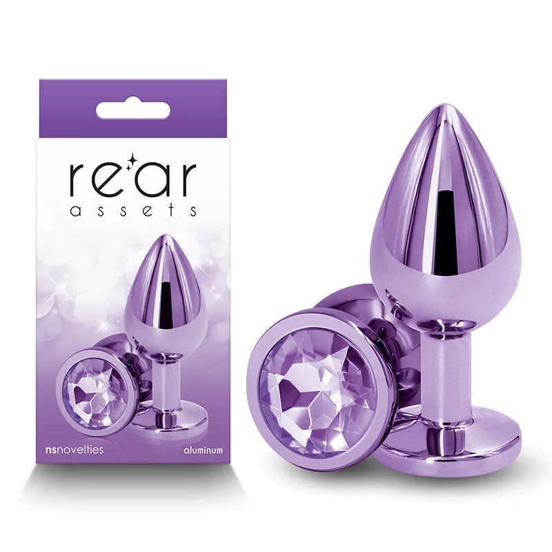 Rear Assets - Medium Butt Plug - Purple