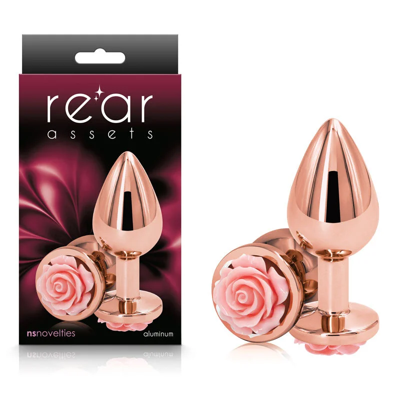 Rear Assets Rose Butt Plug - Medium